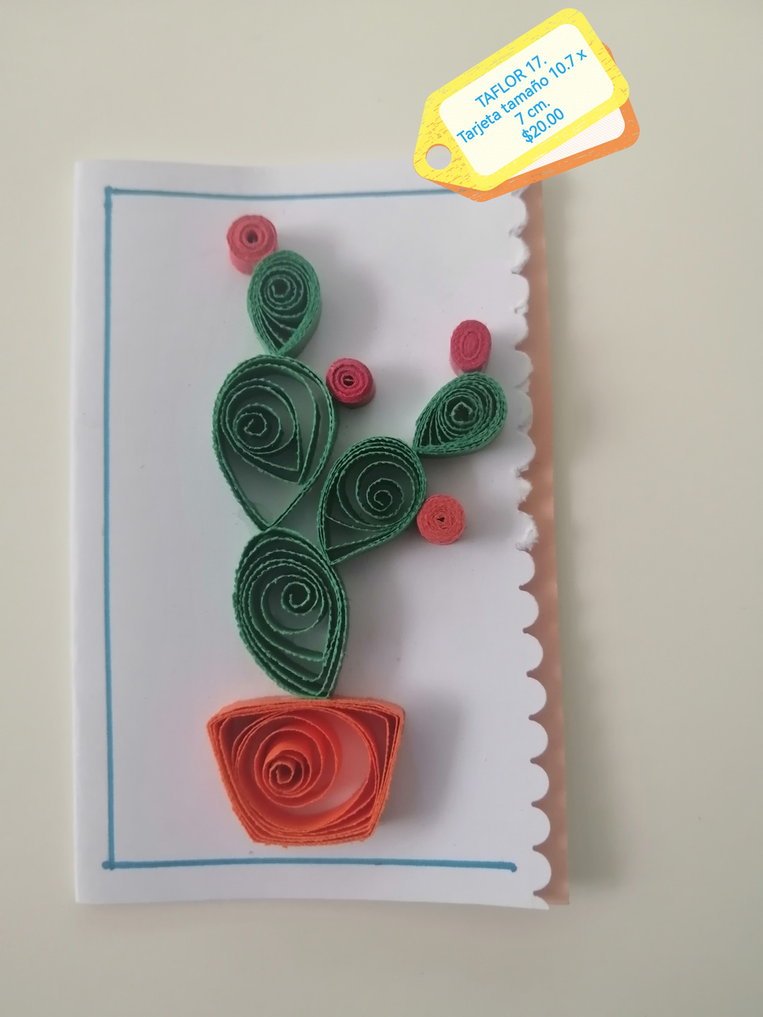 Tarjeta de flores